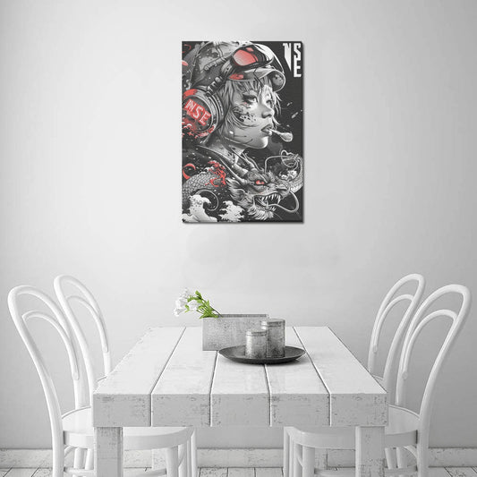 Cyber Beats: NSE Exclusive Canvas Print